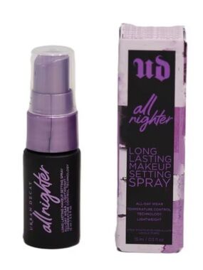 Urban Decay All Nighter Makeup Setting Spray - Purple & Black